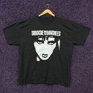 Siouxsie and the Banshees Big Face New Wave Band T-Shirt XXL